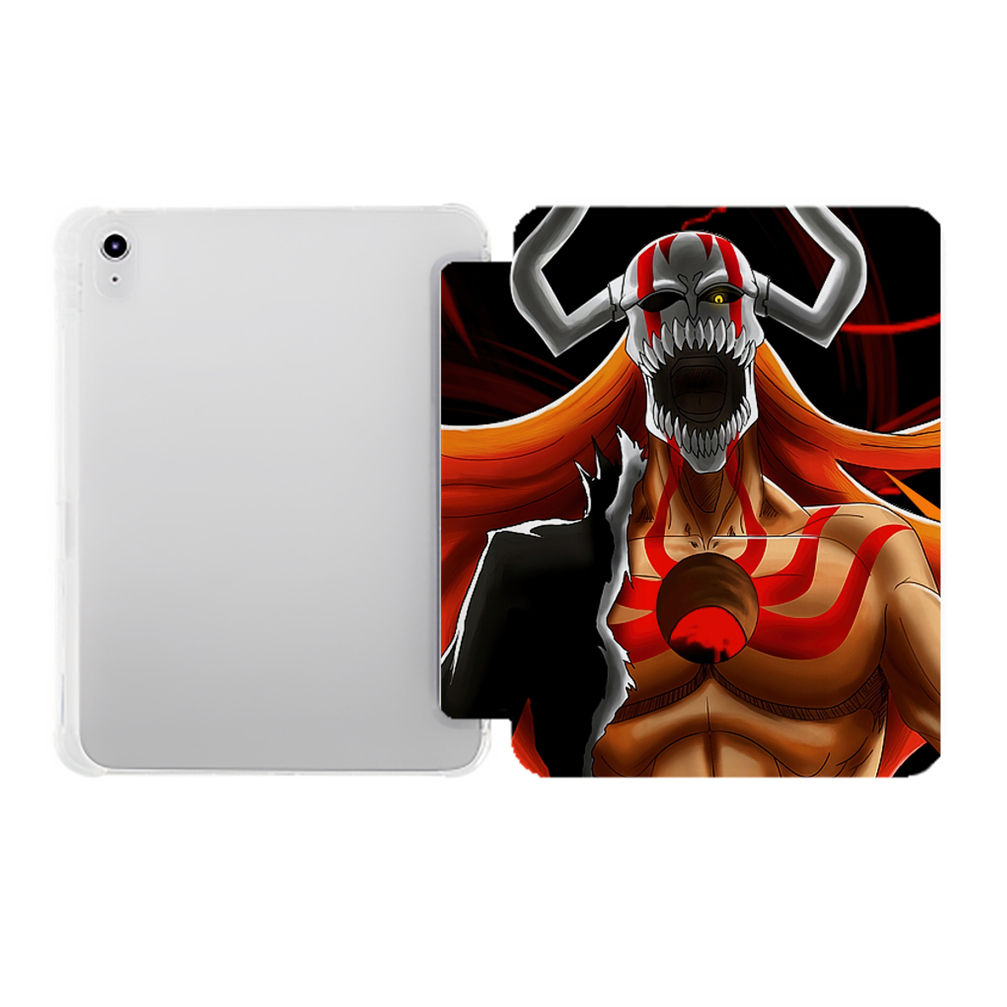（画像用） ブリーチ BLEACH IPad ケース ペン収納付き 三つ折りスタンド PUレザー×シリコン 対応機種9.5/10.5/10.9インチ